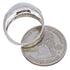 Genuine Sterling Silver And Multicolor Ring Size 8-1/2 EX50903